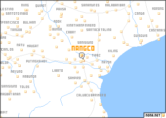 map of Nangco