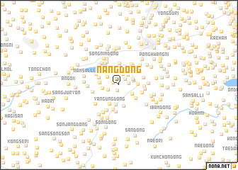 map of Nang-dong