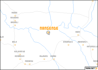 map of Nangende