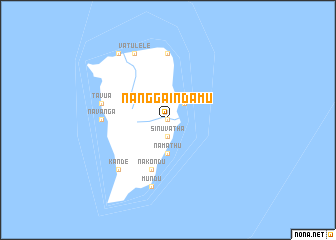 map of Nanggaindamu