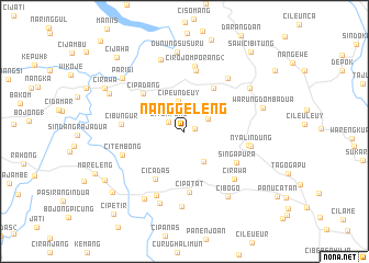 map of Nanggeleng