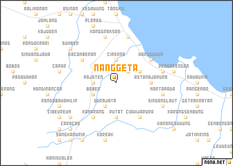 map of Nanggeta