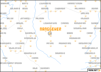 map of Nanggewer