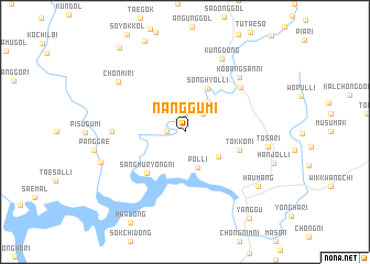 map of Nanggumi