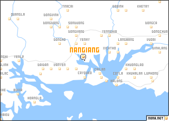 map of Nan Giang