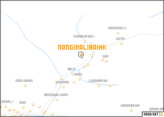 map of Nangimāli Baihk