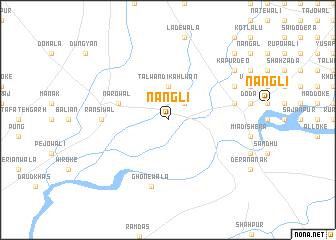 map of Nangli