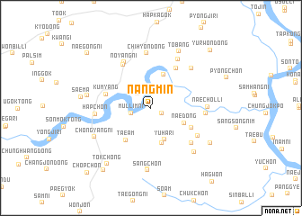 map of Nangmin