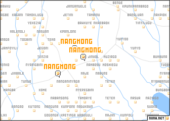 map of Nangmong