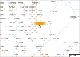 map of Nà Ngõa