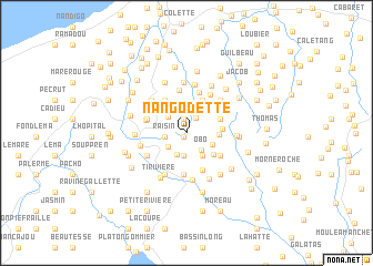 map of Nan Godette