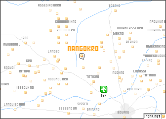 map of Nangokro