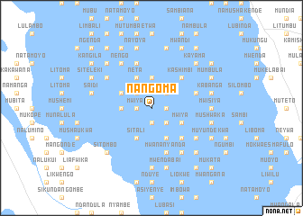 map of Nangoma