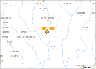 map of Nangonai