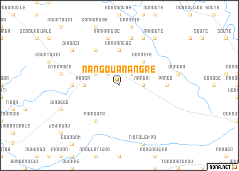 map of Nangoua Nangré