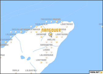 map of Nangouèr