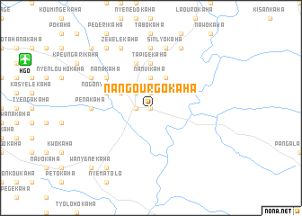 map of Nangourgokaha