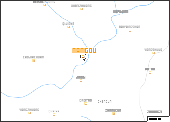 map of Nangou