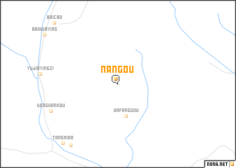 map of Nangou
