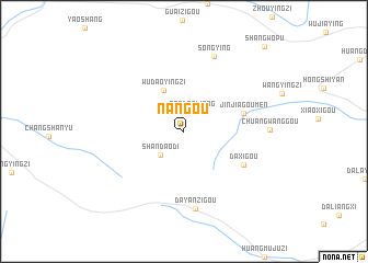 map of Nangou
