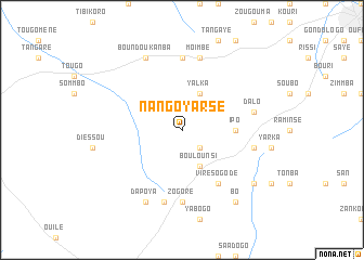 map of Nango Yarsé