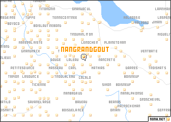 map of Nan Grand Goût