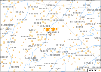 map of Nāngre