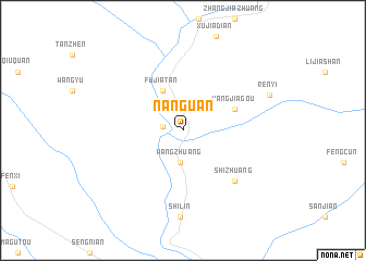 map of Nanguan
