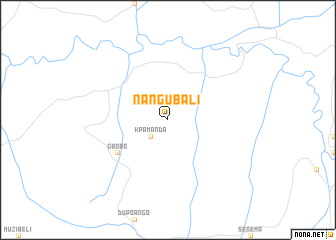 map of Nangubali