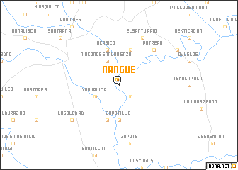 map of Nangue