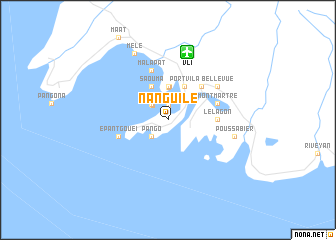 map of Nanguilé