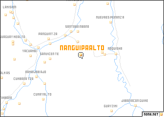 map of Nanguipa Alto