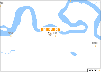 map of Nangunde