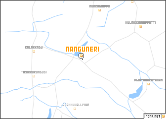 map of Nānguneri