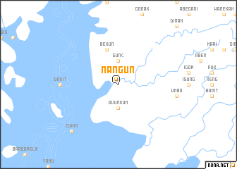 map of Nangun