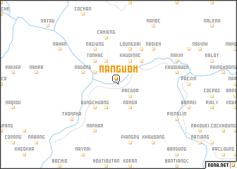 map of Na Nguom