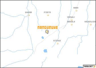 map of Nanguruwe