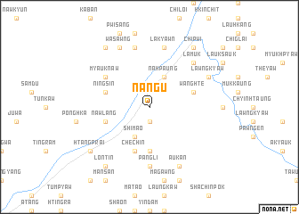 map of Nang-u