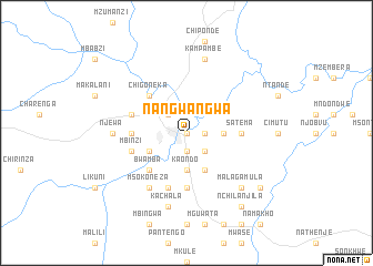 map of Nangwangwa