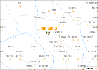 map of Nangwao