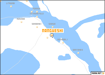 map of Nangweshi