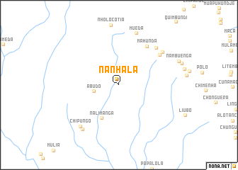 map of Nanhala