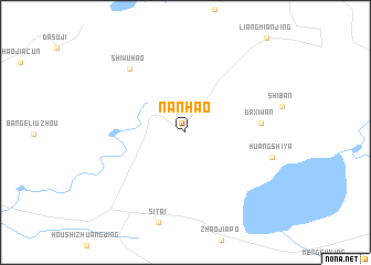 map of Nanhao