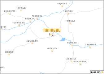 map of Nanhebu