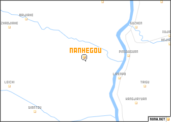 map of Nanhegou