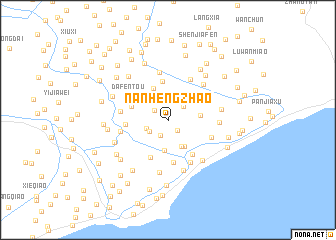 map of Nanhengzhao