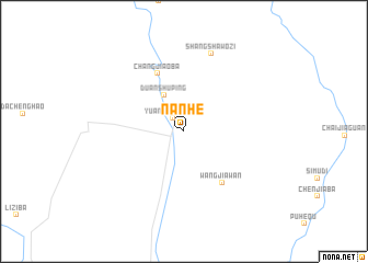 map of Nanhe