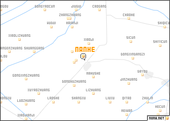 map of Nanhe