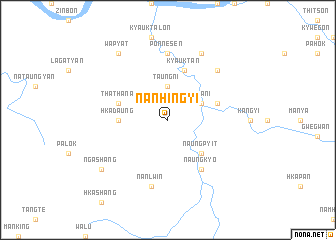 map of Nanhingyi