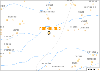 map of Nanholola